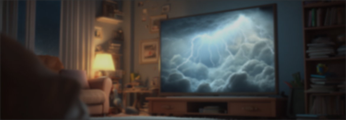 Можно ли починить телевизор после грозы или скачка напряжения